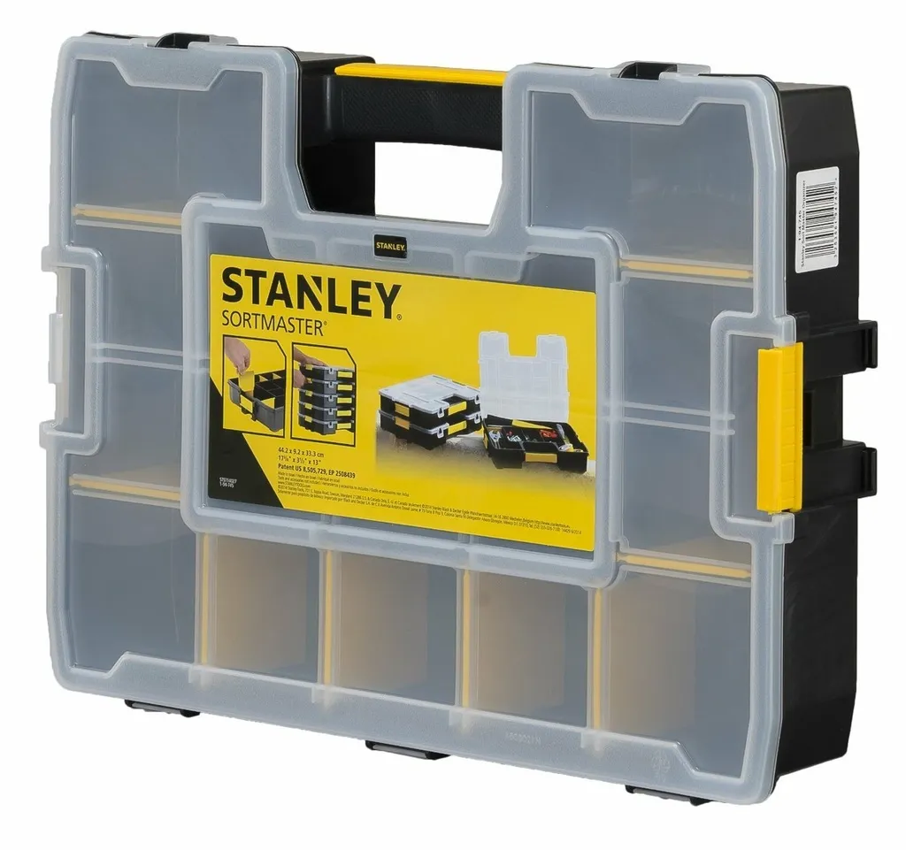 CAJA PLASTICA PARA HERRAMIENTAS 15 COMP STANLEY STST14027