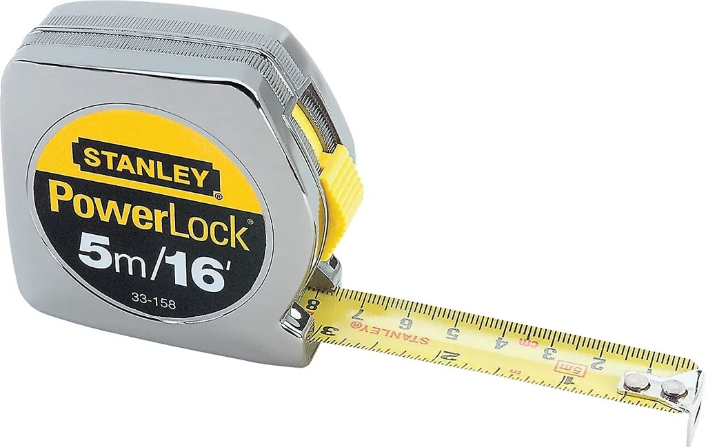 CINTA METRICA NIQUELADA 8M STANLEY 33-428S