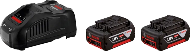 KIT CARGADOR + 2 BATERIAS 18V BOSCH A015TD
