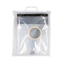 PUERTA DE PLASTICO CON ZIPPER Y BARRERA ANTIPOLVO 4' x 7' (1.2M x 2.2M) 81419 ROLLINGDOG