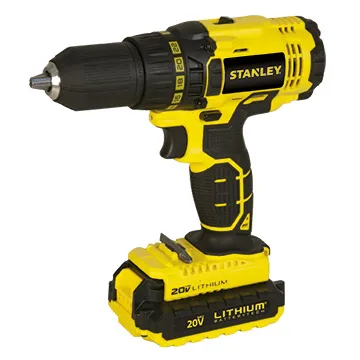 TALADRO ATORNILLADOR INALAMBRICO 1/2" 20V STANLEY SCD700C2K-B3/SCD20C2K-B3 (INCLUYE BATERIA)