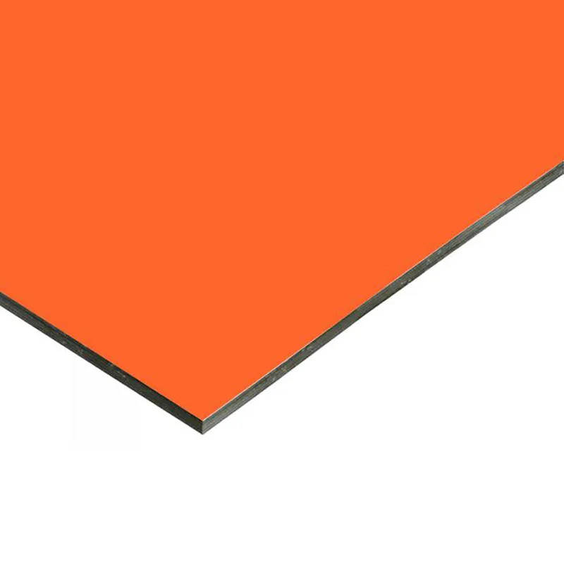 [711PA016] ALUMINIO COMPUESTO ACM CON CUBIERTA PVDF 4mm x 4' x 8' EXTERIOR ECOMAT NARANJA - AF380