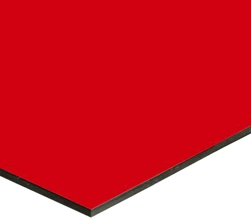 [711PA018] ALUMINIO COMPUESTO ACM CON CUBIERTA PVDF 4mm x 4' x 8' EXTERIOR ECOMAT ROJO CHINO - AF370