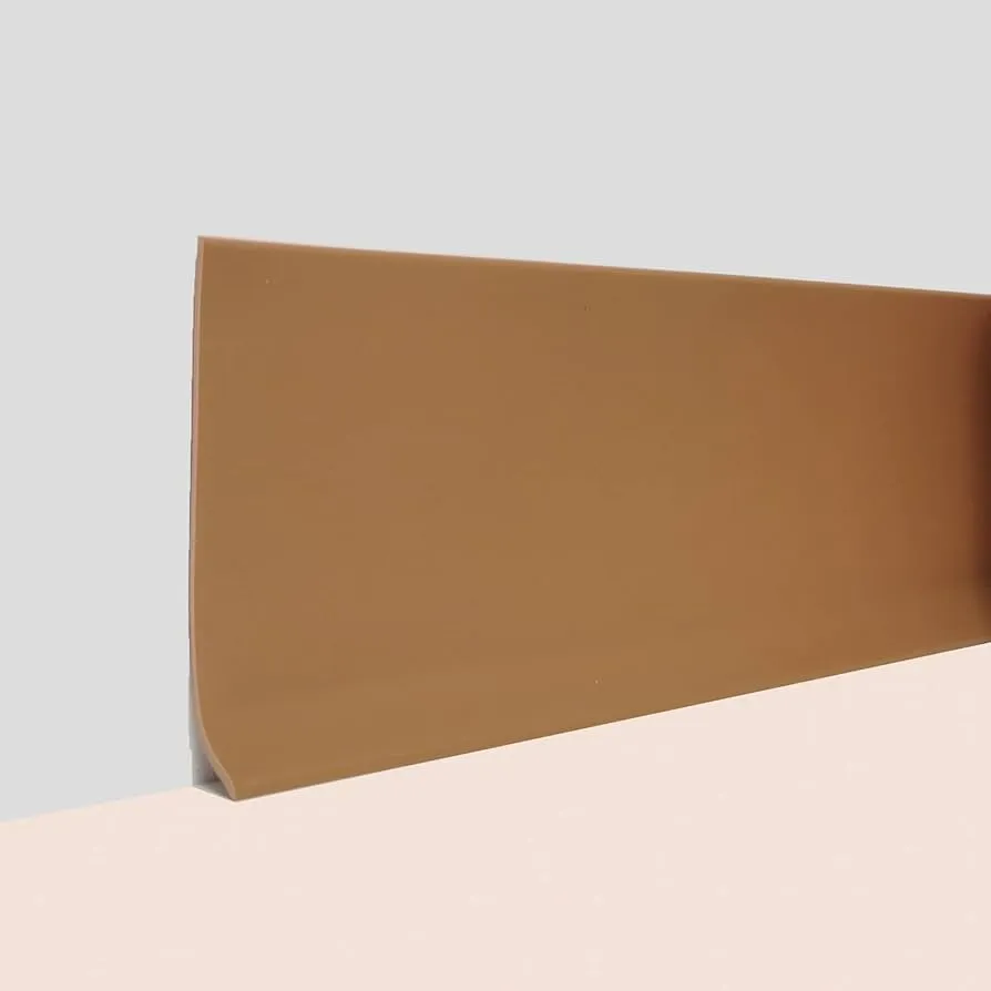 [714T038] ZOCALO VINIL MARRON CLARO 4'' (SABLE042) MDPRO