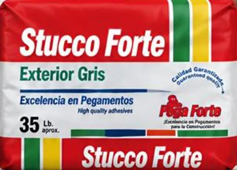 STUCCO FORTE GRIS EXTERIOR FUNDA 35LBS