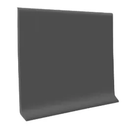 [714T023] ZOCALO VINIL CARBON 4'' (CHARCOAL) ECOMAT
