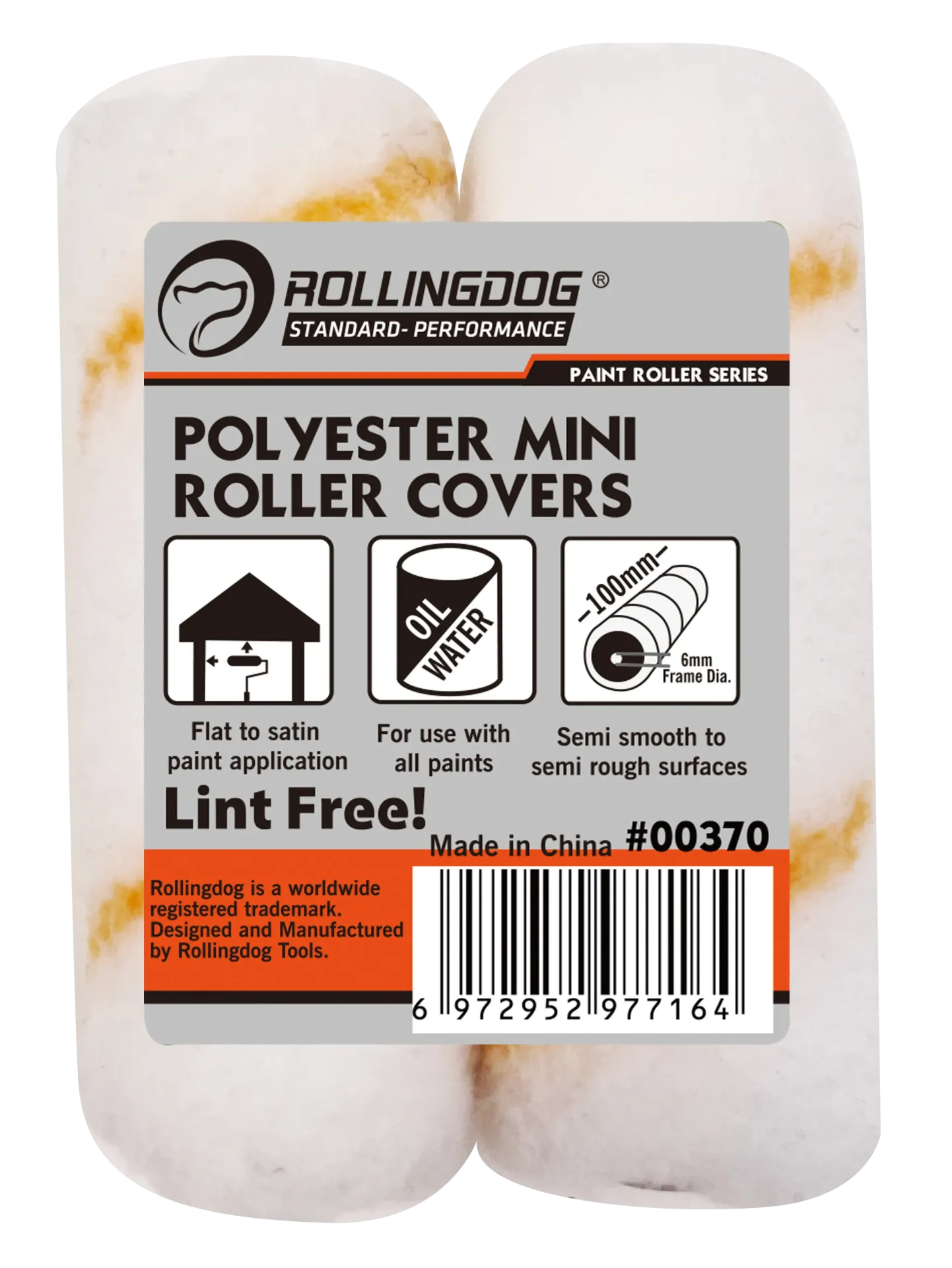 [704H412] MOTA ANTIGOTA 4'' 1/2'' 2PCS 00370 ROLLINGDOG